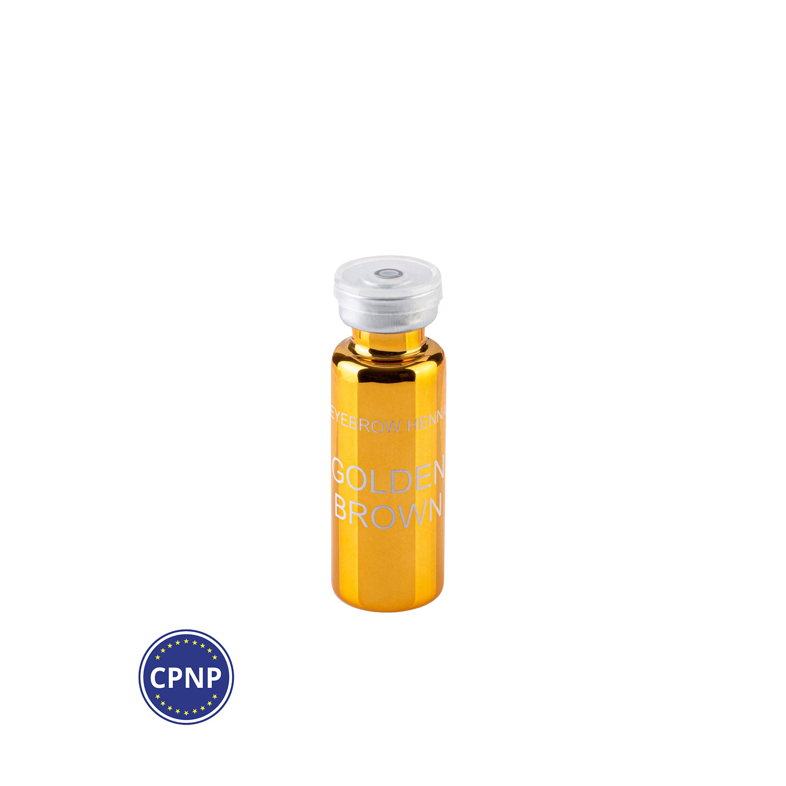 Brow henna Golden BROWN, хна для брів, фарбування брів