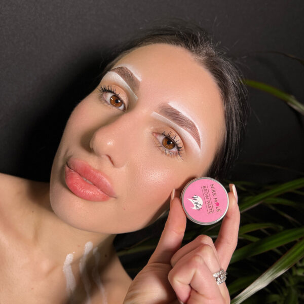 Контурна паста для брів Біла Brow Paste 15 г