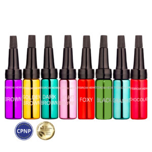 Хна для бровей EKKO BEAUTY: набор из 8 оттенков