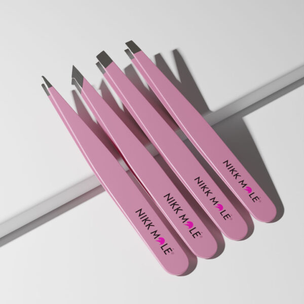 Nikk Mole tweezers penk