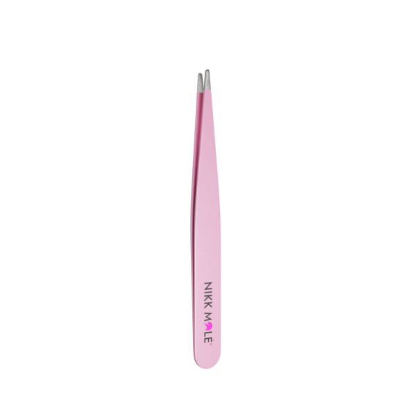 Nikk Mole Eyebrow tweezers point (pink)