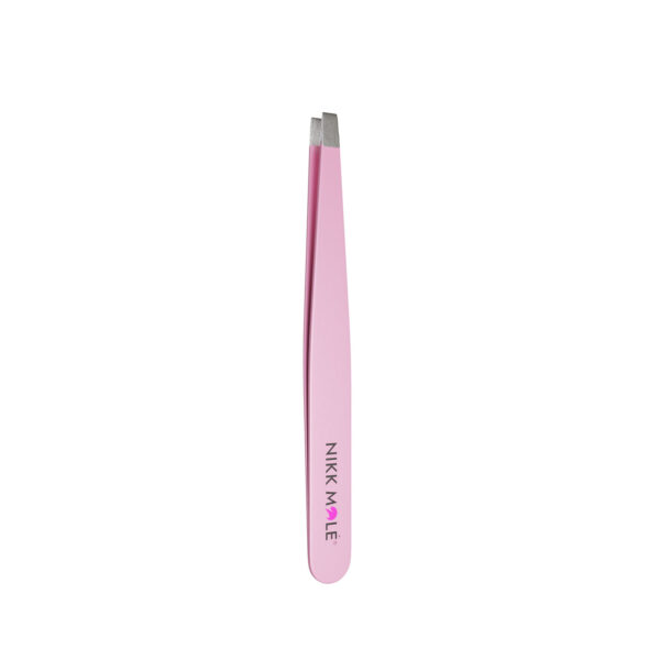 Nikk Mole Straight eyebrow tweezers (pink)