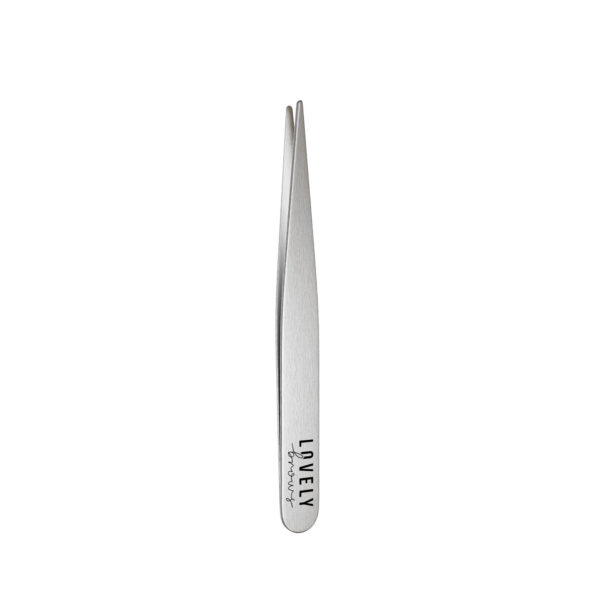 Lovely Brows Eyebrow tweezers point (silver)