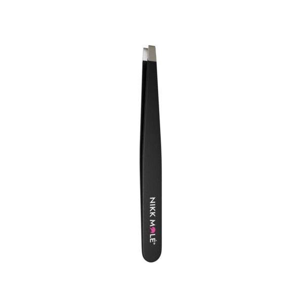 Nikk Mole Straight eyebrow tweezers (black)