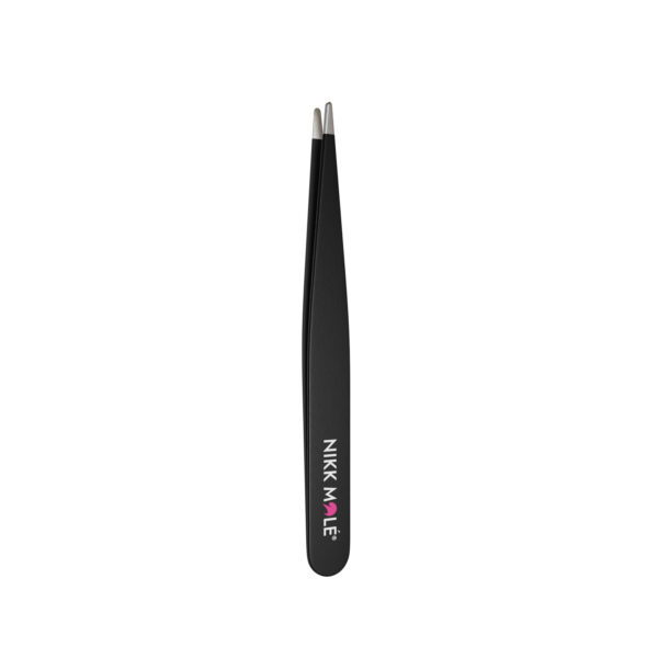 Nikk Mole Eyebrow tweezers point (black)